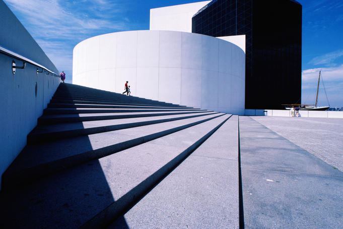 J.F. Kennedy Library at Columbia Point.