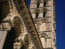 The 12th-century Iglesia de San Esteban with its 50-metre-tall five-level Spanish Romanesque bell tower.