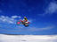 Motocross rider in mid-air, Durban