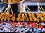 Satay cooking, Jalan Alor, Kuala Lumpur