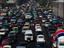 Heavy traffic, Mexico City