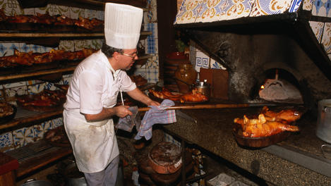 Sobrino de Borti'n Restaurant, Madrid