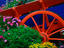 Laden flower cart, Northern Ireland