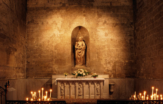 Tomb of Nostradamus.