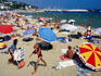 Cote d'Azur - beach in summer.