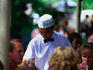 Waiter at Cafe du Monde.