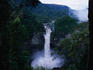 Cascada San Rafael and the Rio Quijos, reputedly the highest waterfalls in Ecuador (145m).