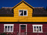 Shingle-tiled house in Puerto Montt.