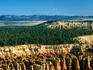 Moon over the canyon - Bryce Canyon National Park, Utah
