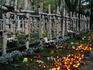 The graves of Home Army soldiers that perished in the Warsaw Uprising.