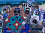 Mural outside Pousada dos Quatro Cantos.