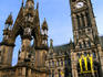 Manchester Town Hall (1876) from Albert Square.