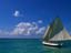 Sailing boat.