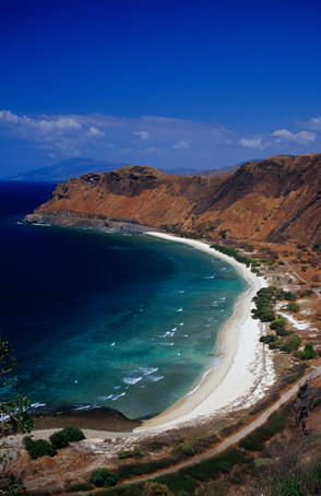 'Jesus Backside Beach' in Dili beyond Cape Fatucama.