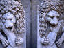 Lions in the Vatican Museum, Rome.