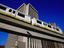 People Mover passing the Federal Building.