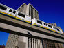 People Mover passing the Federal Building.