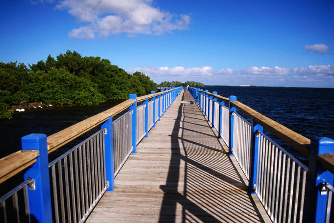 Boardwalk, Biscayne National Park.