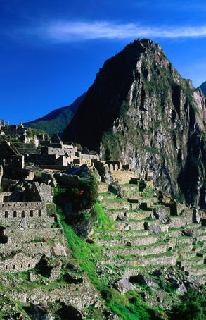 500 year-old Inca city of Machu Picchu, discovered in 1911 by American, Hiram Bingham.