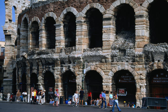 The 2000 year old Arena di Verona.