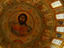 Byzantine frescoes on the dome interior of the Church of Agios Ioannis Lambadistis.