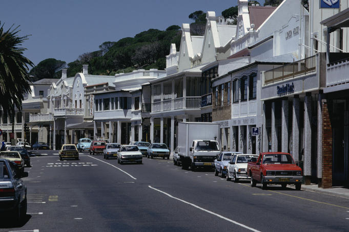 Street in Stellenbosch.
