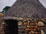 Traditional Pinedda (shepherd's hut) on the Altopiano della Giara, Cagliari.