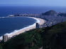 Copacabana Beach from Sugar Loaf Mountain (Pao de Acucar).