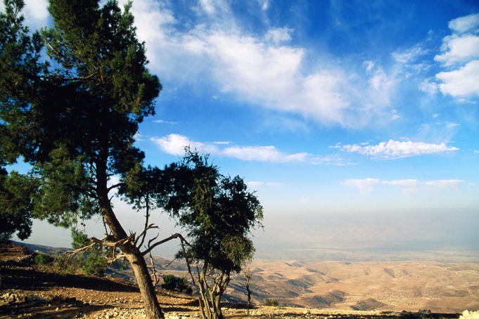 Jordan Valley at Nabi Yoshi.