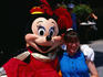 Young Girl with Minnie Mouse - Walt Disney World, Florida