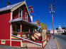 Gift shop and cafe at town of Chemainus.