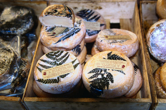Corsica's sheep cheese adds a piquant tang to any cyclist's picnic