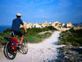 Riding along the cliffs towards Bonifacio from the Pertusato Lighthouse.