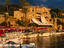 Boats on waterfront.