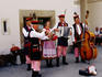 Folk band performing on Main Market Square.