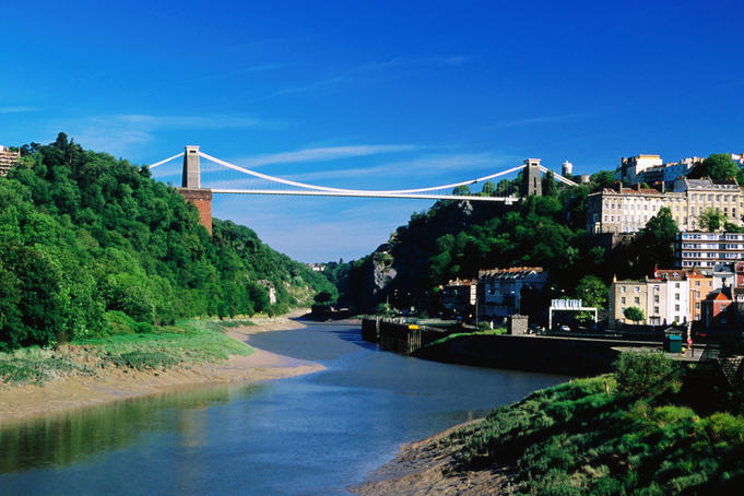 Clifton Suspension Bridge.
