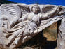 Winged angel of victory at Hercules' gate.