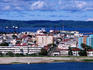 Colon city and port.
