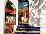Hotel steps and archway, La Madera Beach.