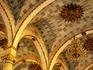 Cathedral ceiling detail.