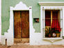 House facade in old town.