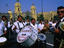 Senor de Torreschally festival parade, Lima