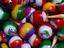 Maracas for sale at Poncho Plaza market.