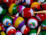 Maracas for sale at Poncho Plaza market.