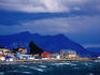 Shore of Seno Ultima Esperanza (Last Hope Sound), Patagonia.