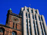 The New York Life INsurance Building and the Aldred Building, Place d'Armes, Vieux Montreal.