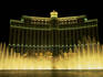 Fountains in front of the Bellagio hotel-casino.