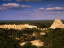 Mayan ruins form Gran Pyramide.
