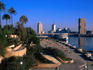 Downtown skyline viewed across the Nile.