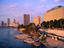 Cairo Hilton on Nile with downtown